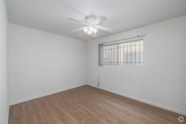 1BR, 1BA - 900SF - Bedroom - Blackburn Apartments