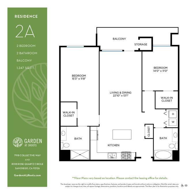 Floor Plan - 2A