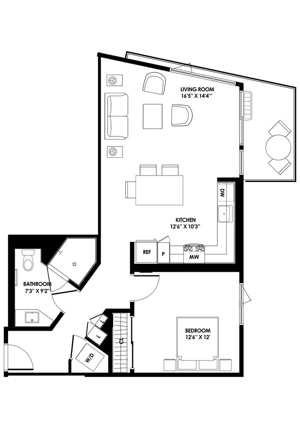Floor Plan - 1F-1