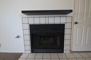 Gas Fireplace w/Log Set - 119 Loma Vista St Apartments Unit 6