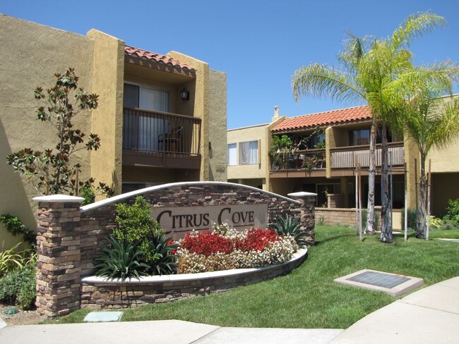 Citrus Cove Monument Sign - 1544 E Quincy Ave Apartments