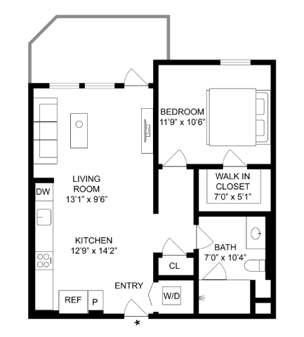 Floor Plan - 1-A1