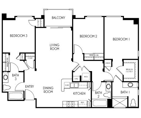 Floor Plan - 3A