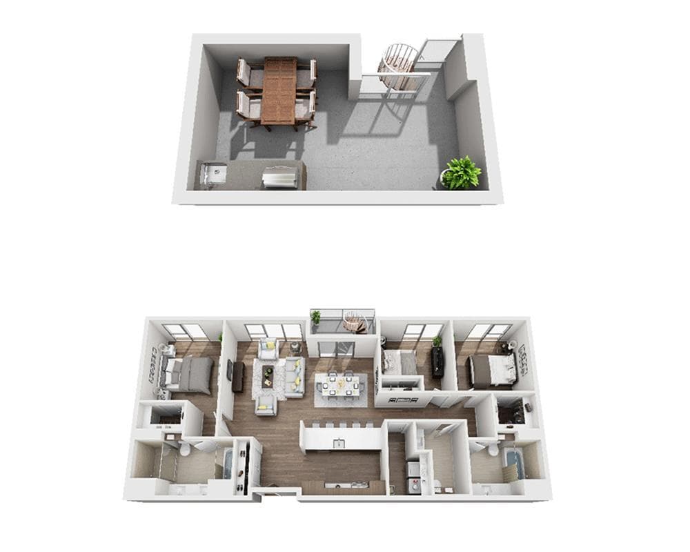 Floor Plan - C2.5E Penthouse