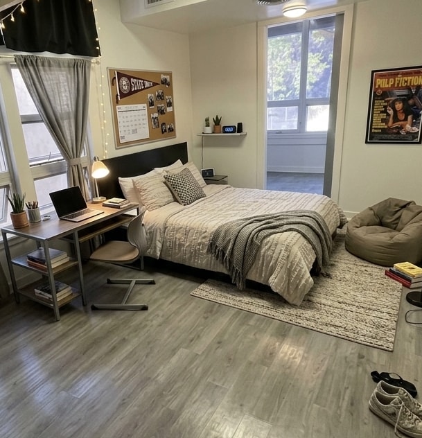 Floor Plan - 1 Beds, 1 Baths
