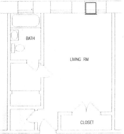 S1 Floorplan - Studio - S1
