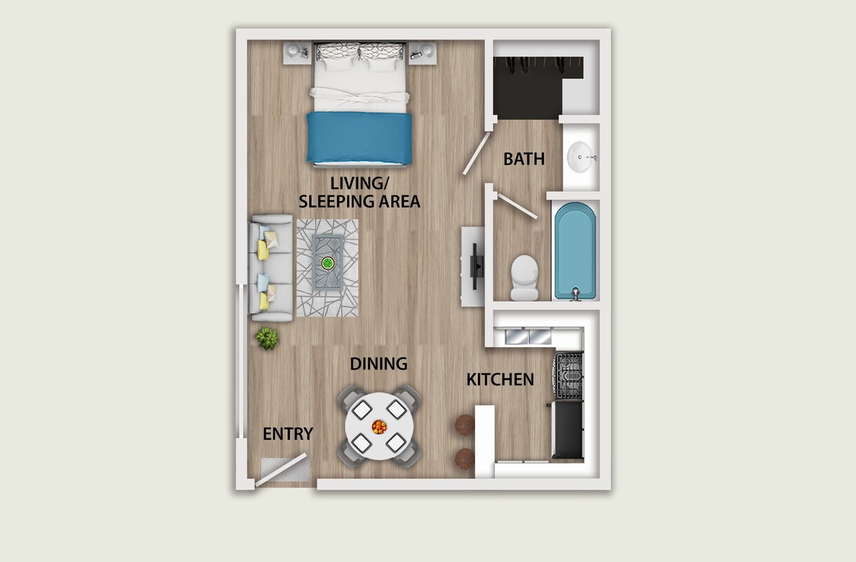 Floor Plan - Studio