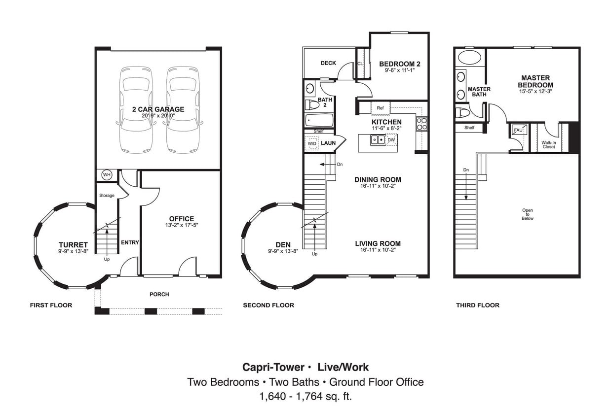 Floor Plan - The Capri