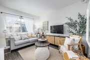1BR, 1BA - 375SF - Living Room - Santa Monica Palms