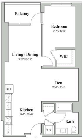 Floor Plan - C5 (Den)