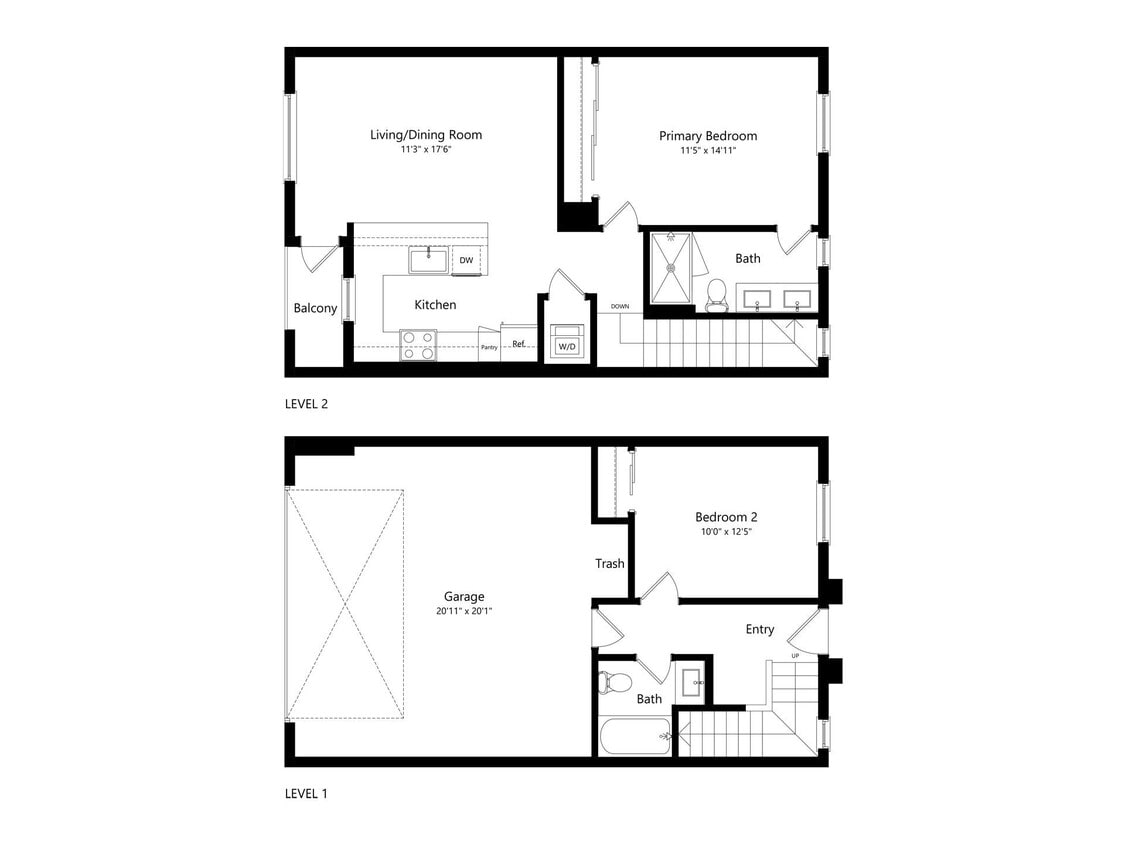 Floor Plan - 2R