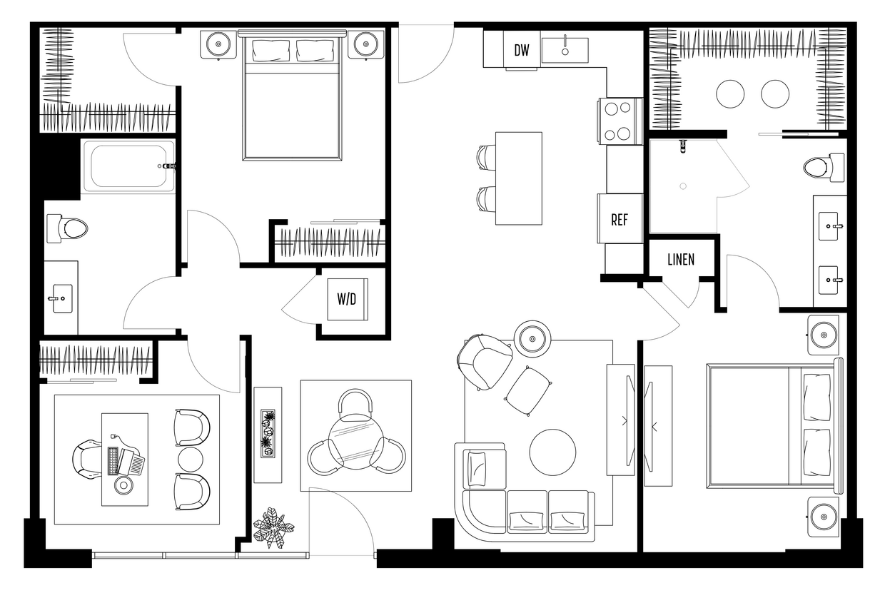 Floor Plan - LIVE WORK THREE