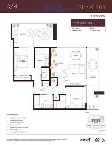 Floor Plan - Plan E6a