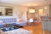 Living room space - 2431 3rd St Condo Unit 4