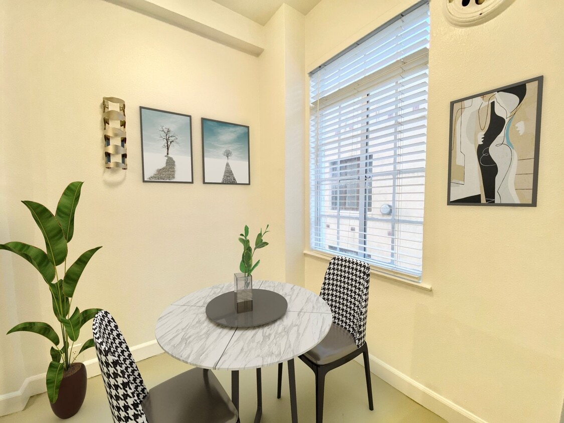 Floor Plan - 1BD/1BTH