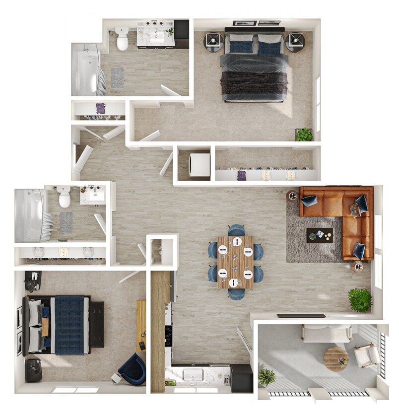 Floor Plan - Plan 5.2 & 5.3