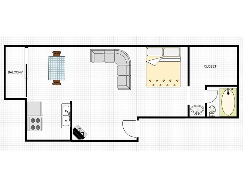 Floor Plan - Studio STL