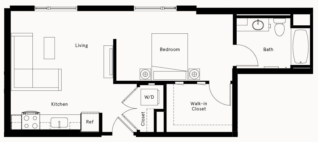 Floor Plan - Studio-C2