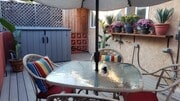 300 ft sq private patio - 4049 Sunset Dr Apartments