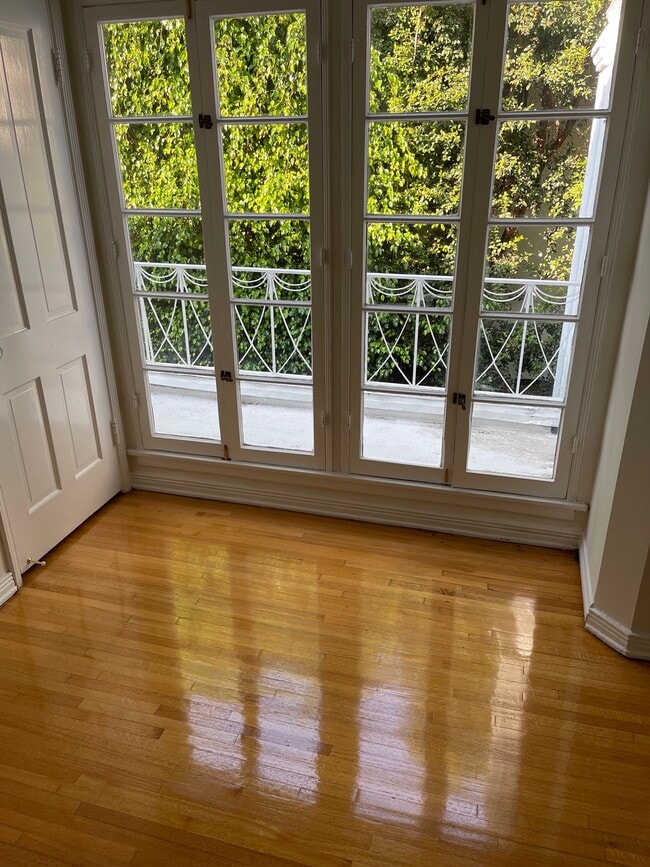 patio off bedroom b - 9932 Durant Dr Unit E 9932 Durant Dr