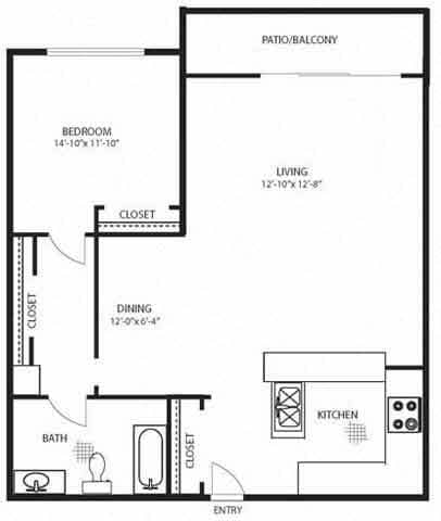 Floor Plan - The Sunset Premium