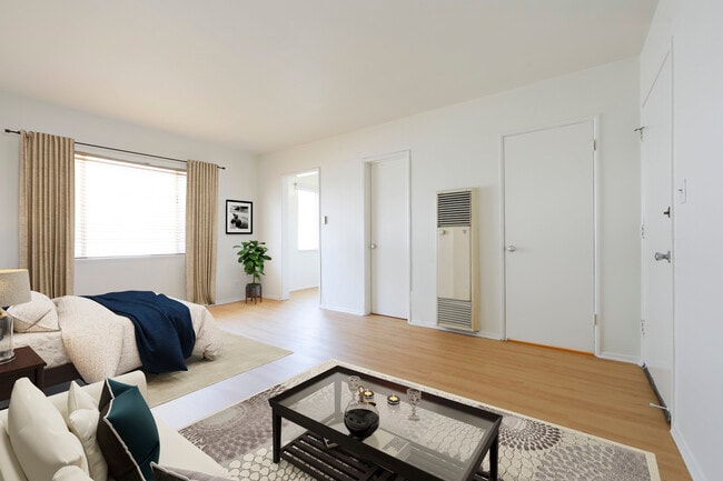 Studio Staged Living Room - Brent Manor