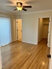 Primary Bedroom on suite bathroom and walk in closet - 1047 Lincoln Apartments