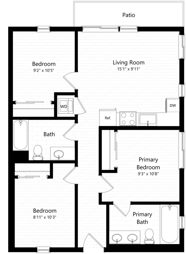 Floor Plan - A - 3x2