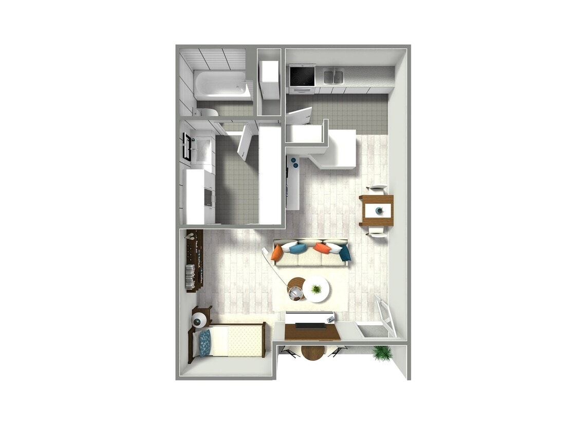 Floor Plan - Studio