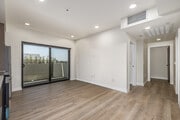 2BR, 2BA - 875SF - Living Room - Fedora Flats