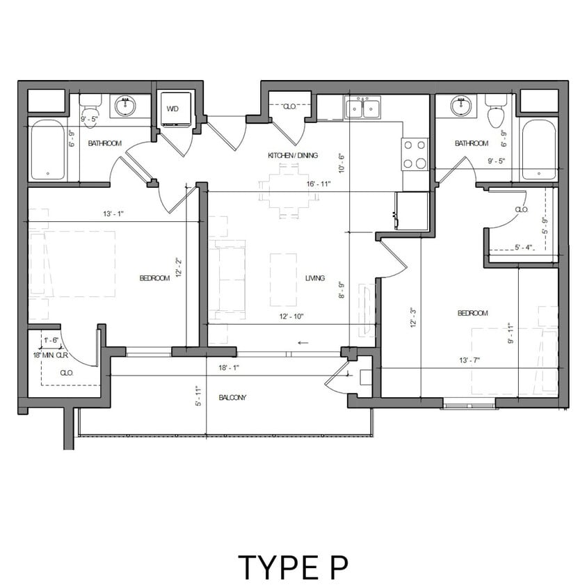 Floor Plan - TYPE P