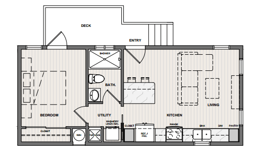 Floor Plan - 1x1