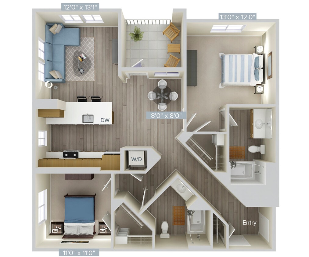 Floor Plan - B4-1179-1-Gar