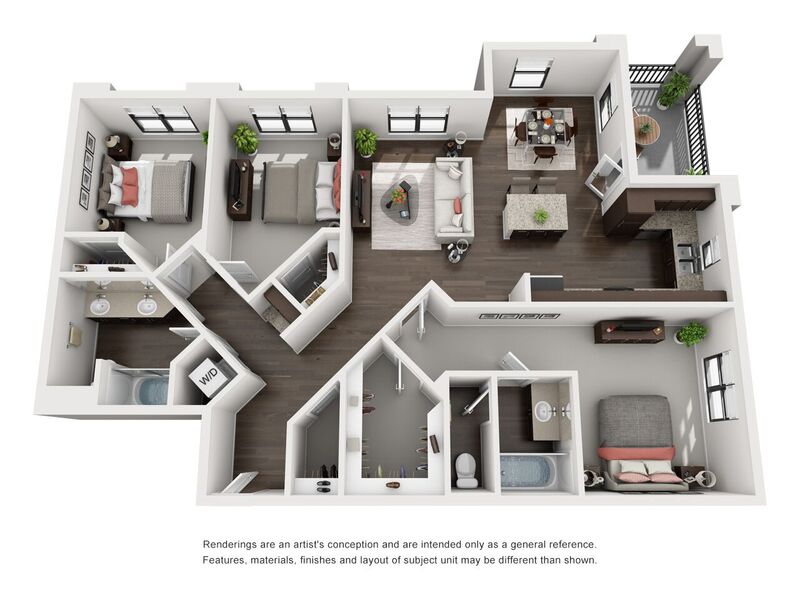 Floor Plan - 3x2
