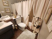 FULLY PRIVATE bath with Shower/Tub combo - 33015 Harmony Ln