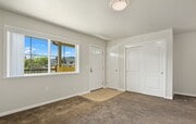 Sunny living room with great storage - Avenue Heights Apartments Building 1
