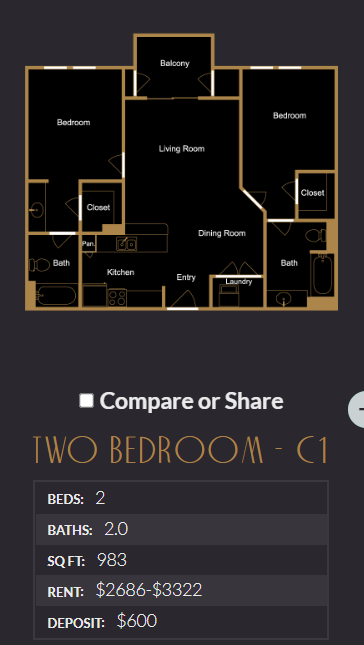 Floor Plan - C1,C2
