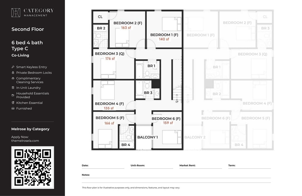 MEL_6_bed_4_bath_Type_C - 6 Bed 4 Bath - C