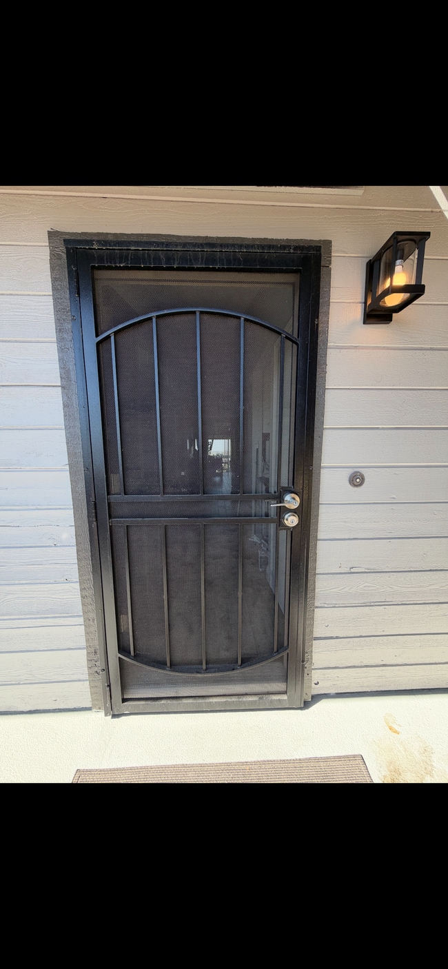 New Security Screen Door - 2205 Pacific Ave Unit 302