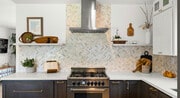 Kitchen with designer appliances - 286 N Kellogg Ave House