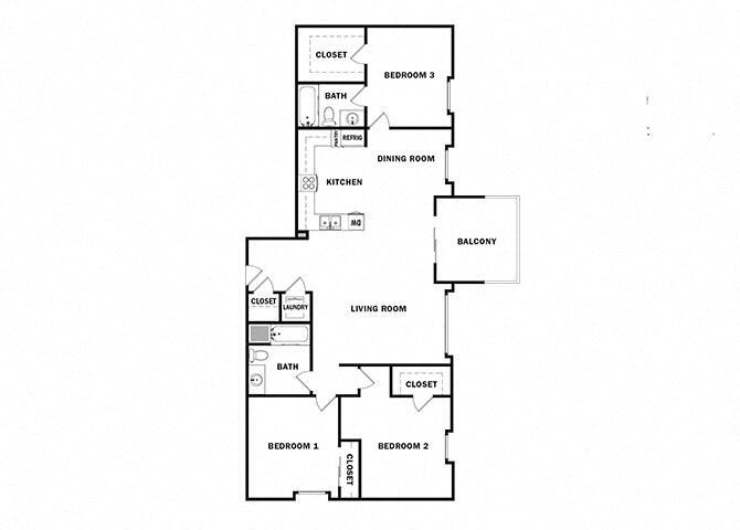 Floor Plan - 3X2