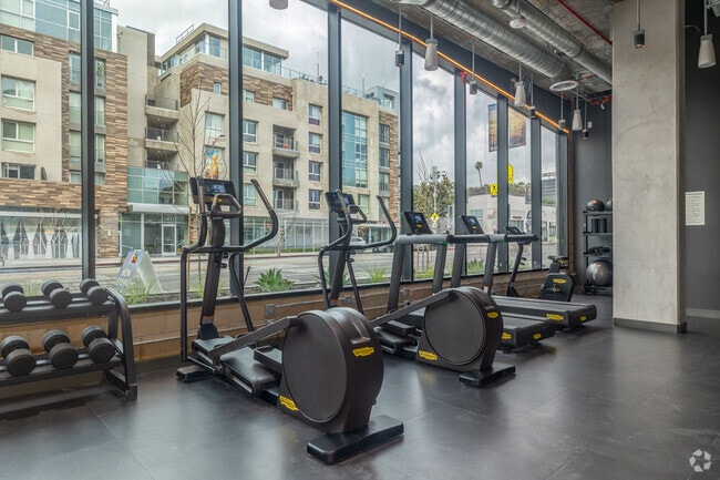 Fitness Center - Miles at Highland CoLiving