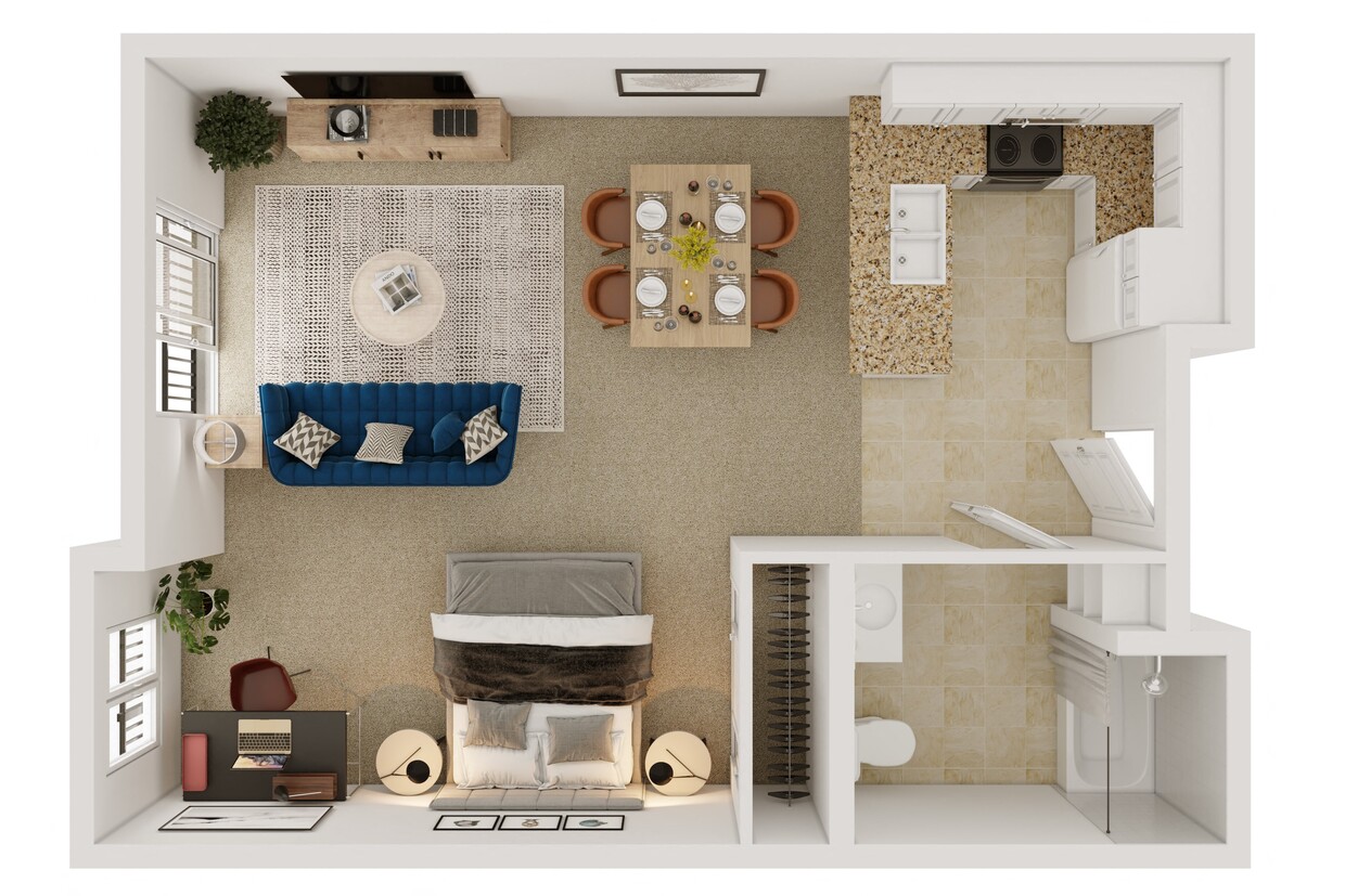 Floor Plan - Unit 1C