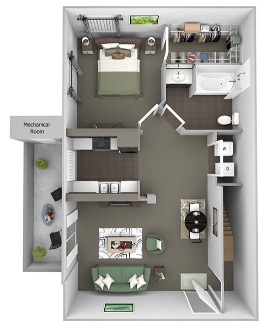 Floor Plan - A1 (Oryx with garage)