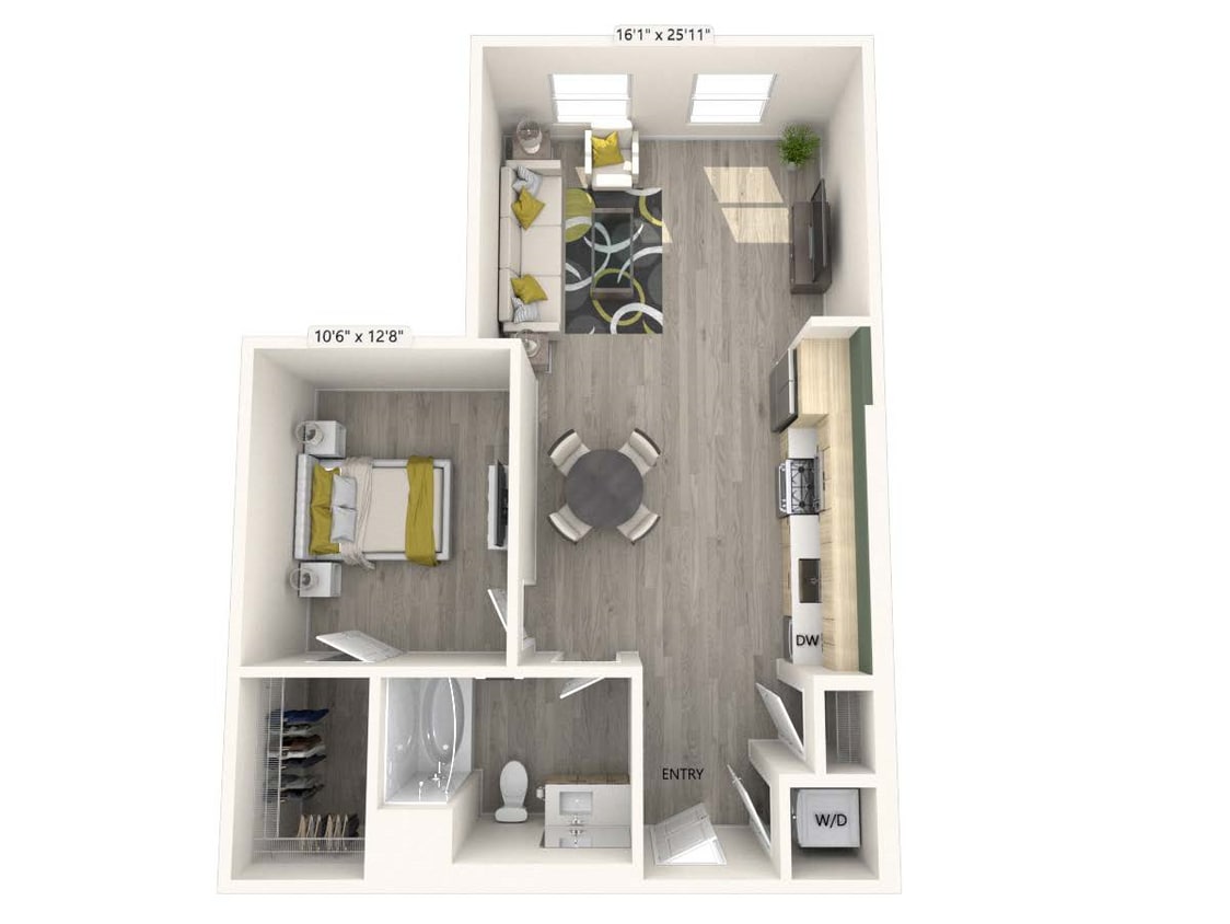 Floor Plan - A6-FinishI-Unit575