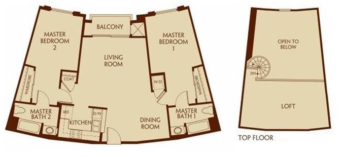 Floor Plan - 2.2 E loft