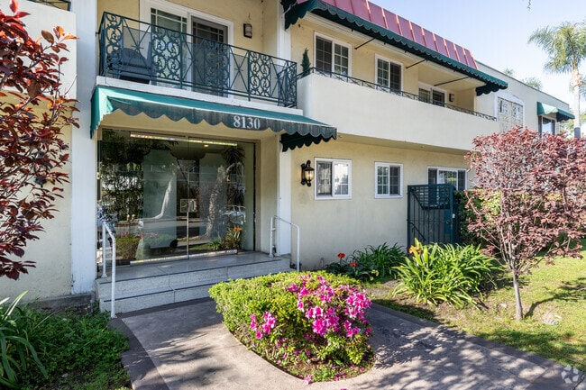 Building Entrance - 8130 Norton Avenue Apartments