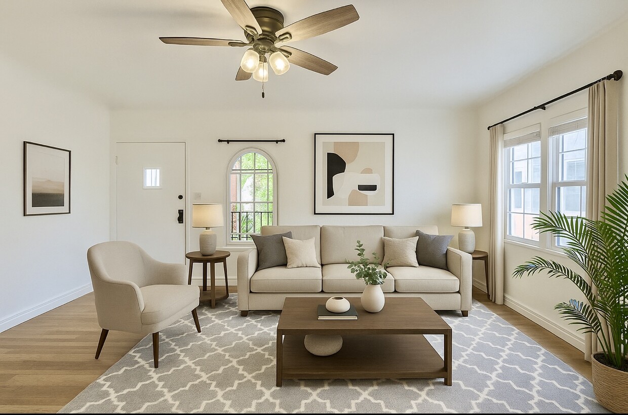 Floor Plan - 2bed + 1bath