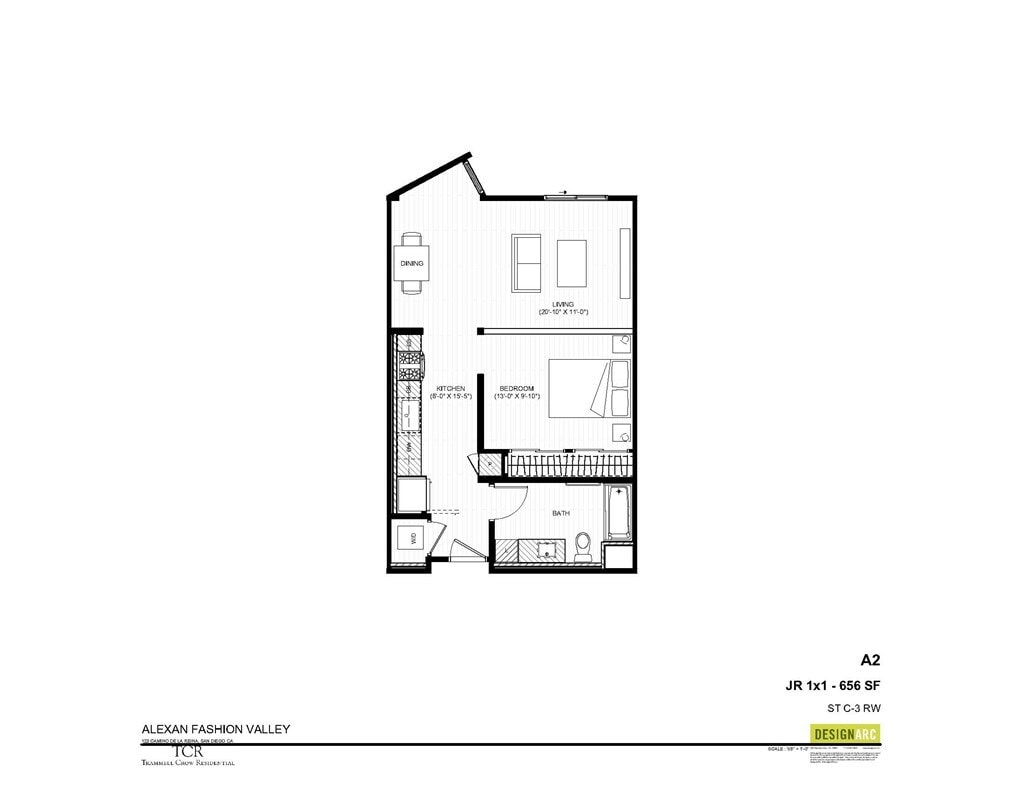 Floor Plan - A6 1x1