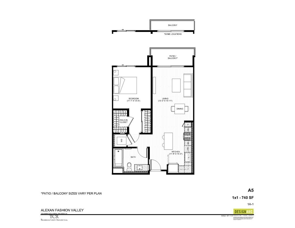 Floor Plan - A10 1x1